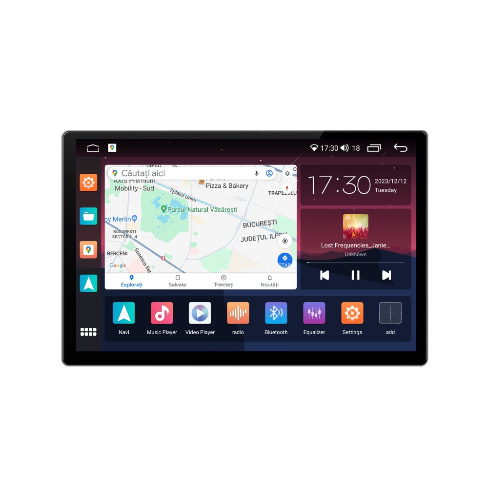 Oferte la Navigatie dedicata cu Android Lexus IS 2005 - 2013, 8GB RAM, Radio GPS Dual Zone, Display 2K QLED 13" Touchscreen, Internet Wi-Fi si slot SIM 4G, Bluetooth, MirrorLink, USB