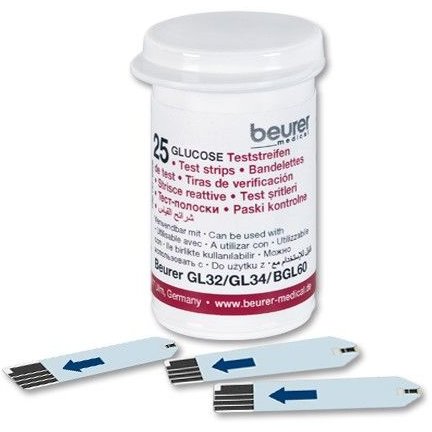 Oferte la Teste glucoza GL32  2x 25 bucati