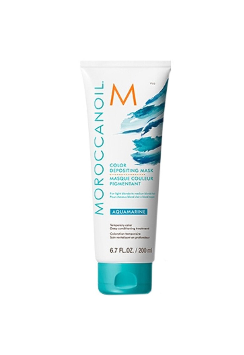 Oferte la Masca de par nuantatoare  Aquamarine pentru par blond - 200 ml