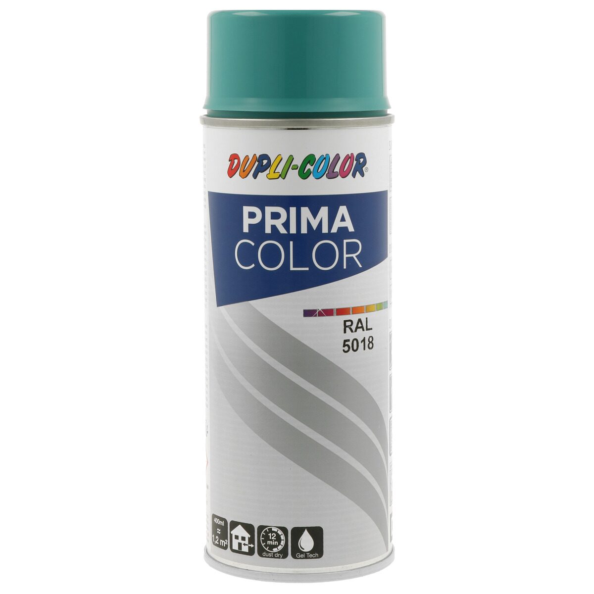 Oferte la Vopsea spray Dupli-Color Prima, RAL 5018 albastru turcoaz, 400 ml