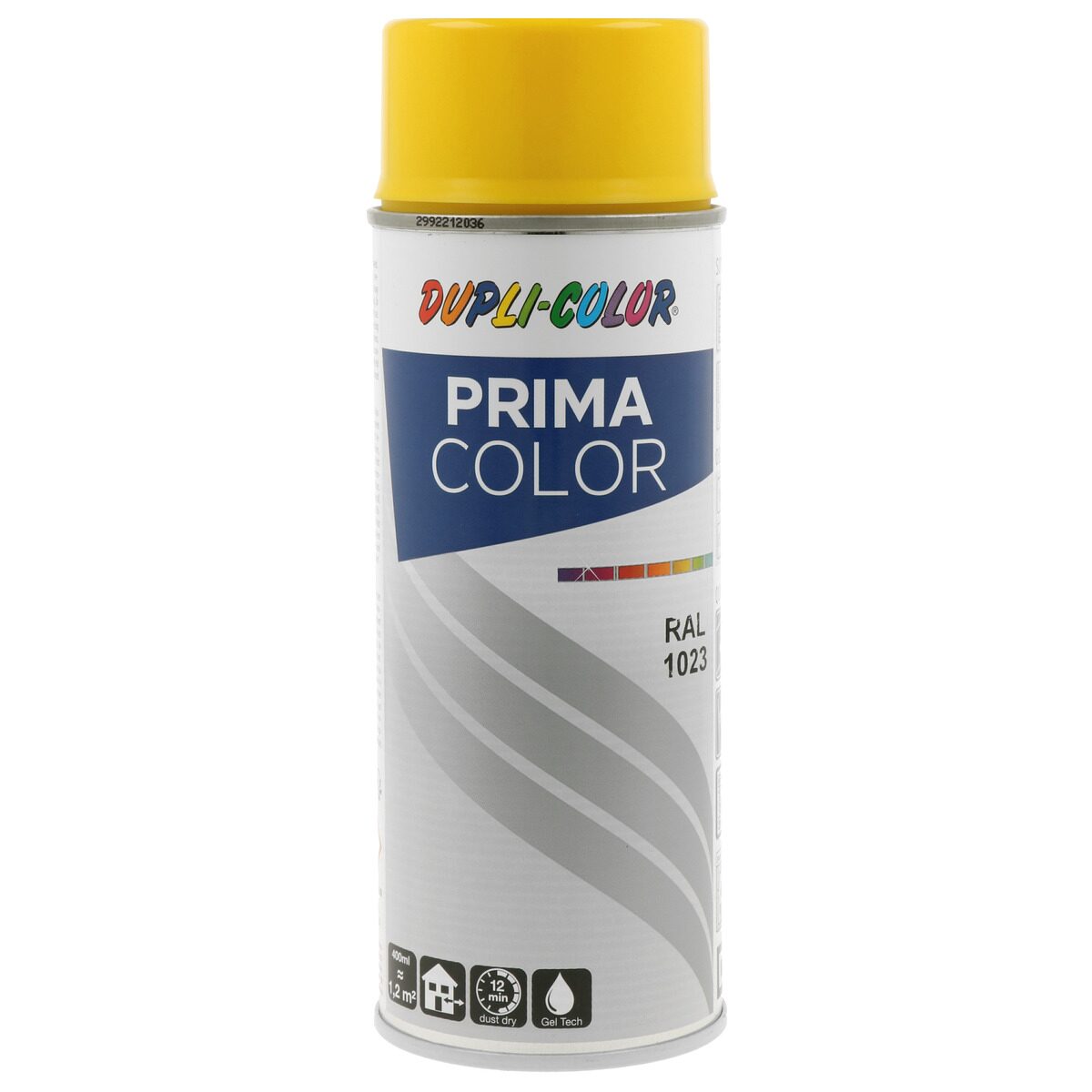 Oferte la Vopsea spray Dupli-Color Prima, RAL 1023 galben trafic, 400 ml