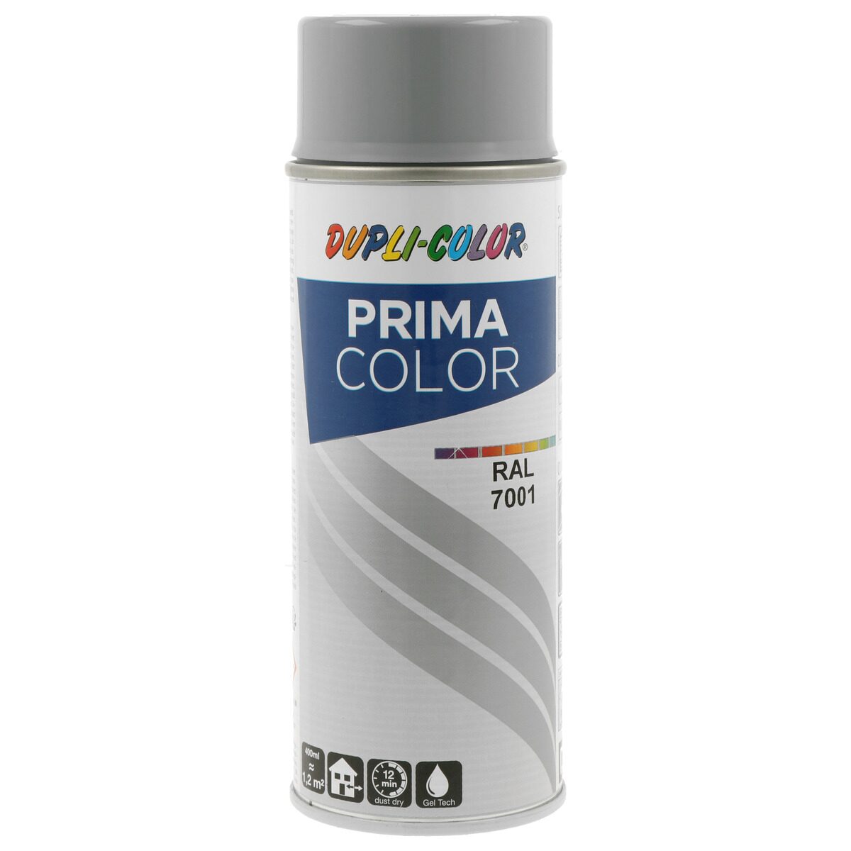 Oferte la Vopsea spray Dupli-Color Prima, RAL 7001 gri argintiu, 400 ml