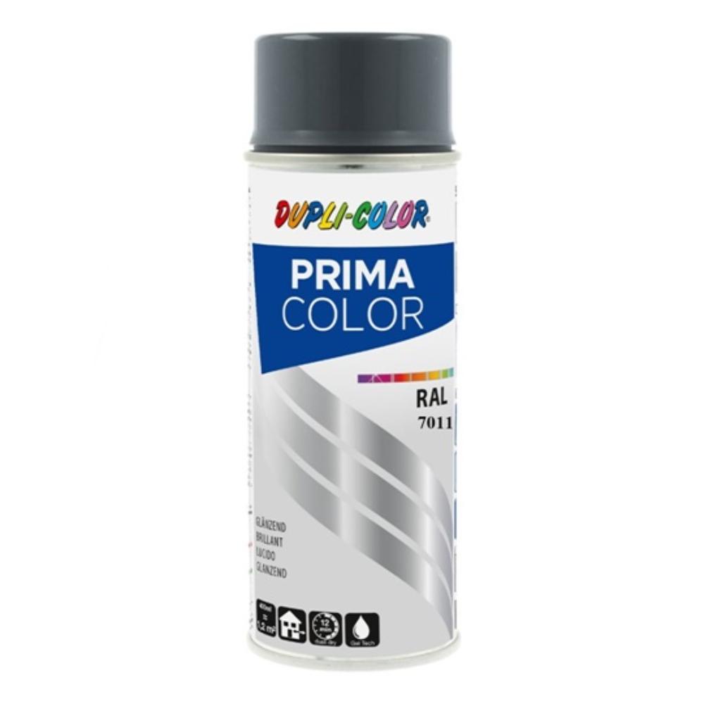Oferte la Vopsea spray Dupli-Color Prima, RAL 7011 gri otel, 400 ml