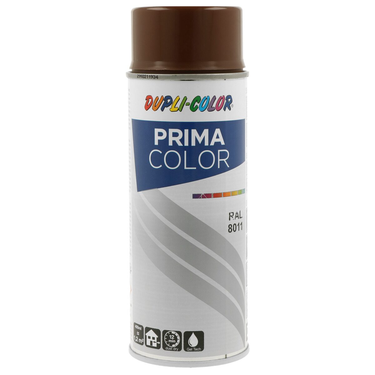 Oferte la Vopsea spray Dupli-Color Prima, RAL 8011 maro nuca, 400 ml