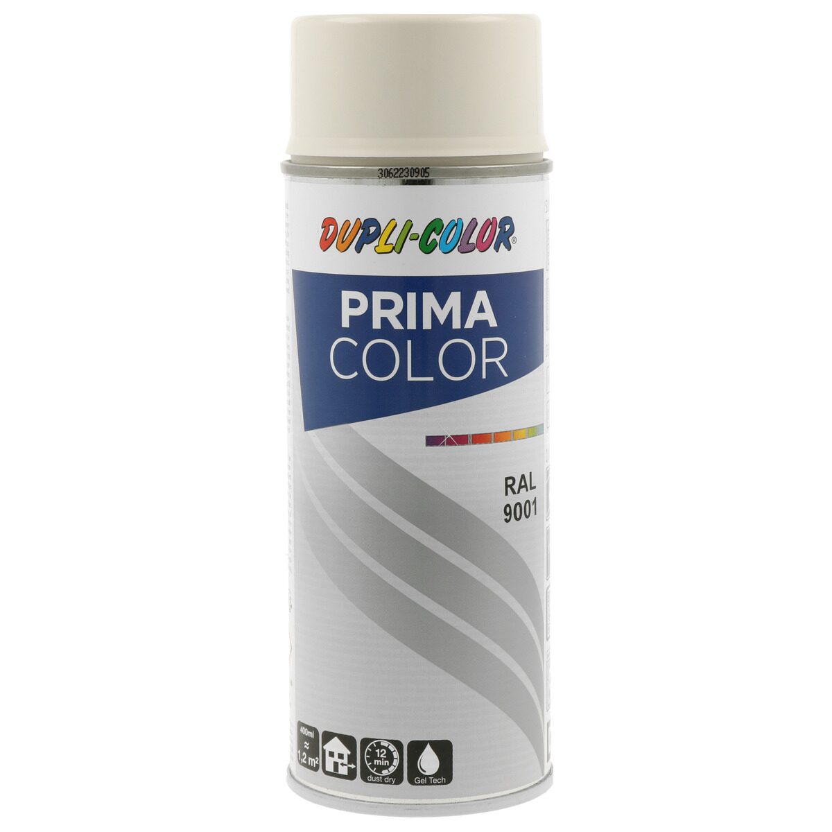 Oferte la Vopsea spray Dupli-Color Prima, RAL 9001 alb crem, 400 ml