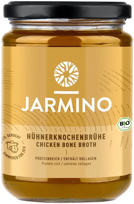 Oferte la Supa bio din oase de pui, 350ml Jarmino