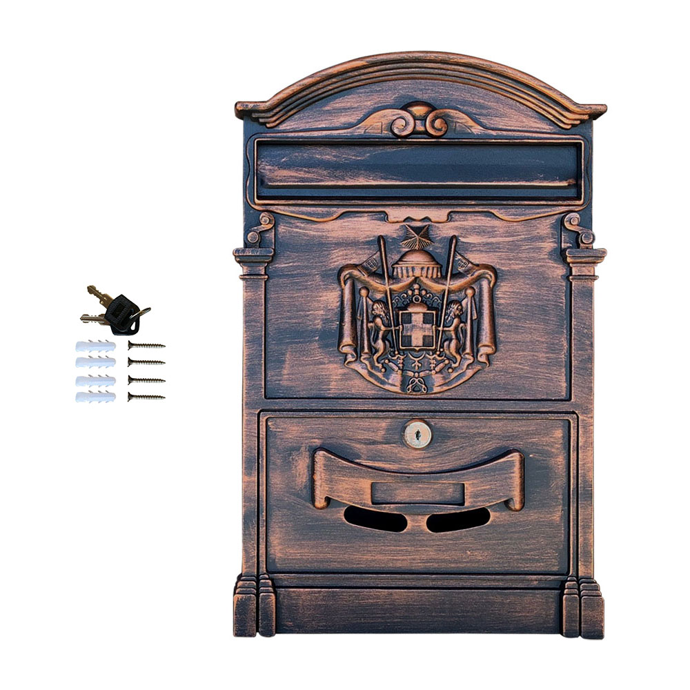 Oferte la Cutie postala exterior Ferrobrand, 400 x 255 x 90 mm, 2 chei