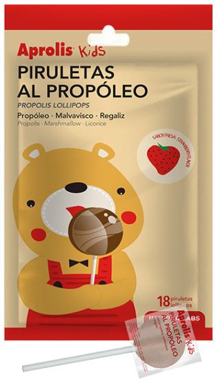 Oferte la Acadele cu propolis, 100,8 g (18 buc.) Aprolis Kids