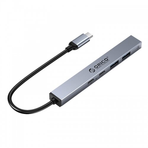 Oferte la Hub USB BC1-5CP 2x USB 2.0 2x USB-C  0.15m Gri