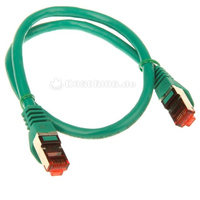 Oferte la Patchcord S/FTP Cat 6 0.5m Green