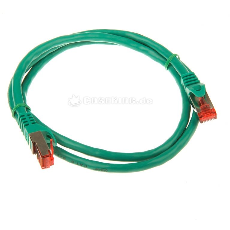 Oferte la Patchcord S/FTP Cat 6 1m Green