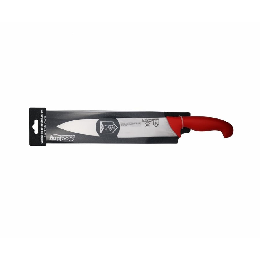 Oferte la Cutitul bucatarului HR-EVI-P026 26cm Rosu