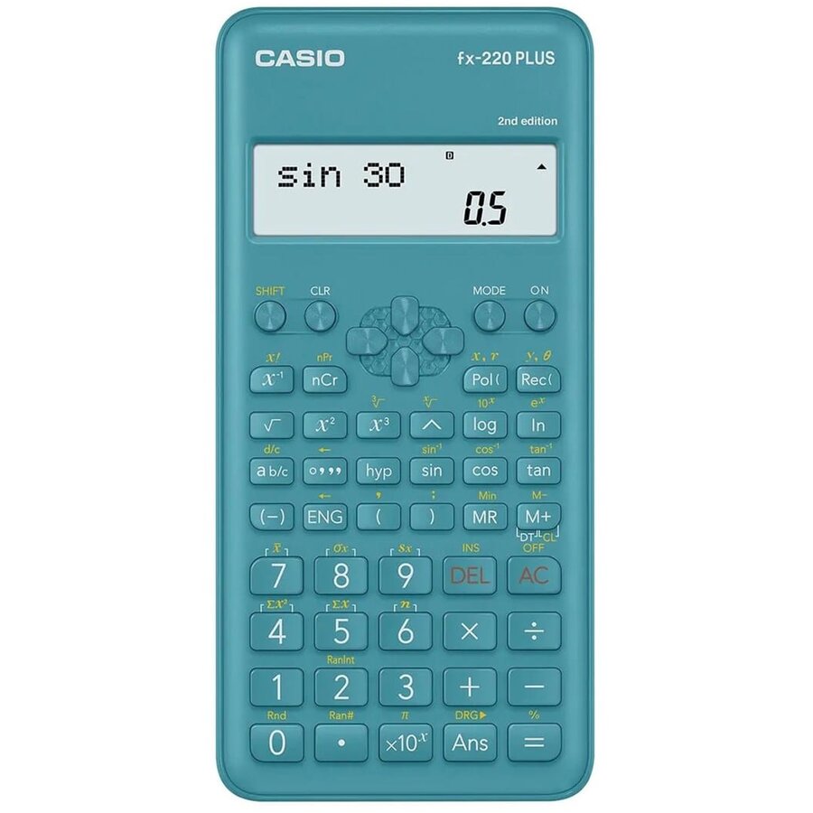 Oferte la Calculator de Birou Stiintific fx-220 Plus-2 12 Cifre Albastru