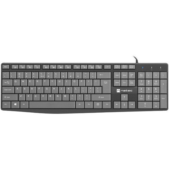 Oferte la Tastatura Nautilus Slim US   Gri