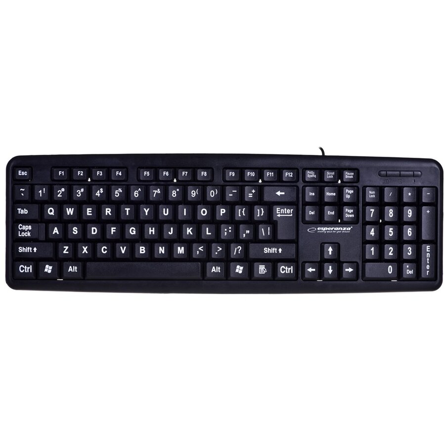 Oferte la Tastatura EK129  USB  UK  Negru