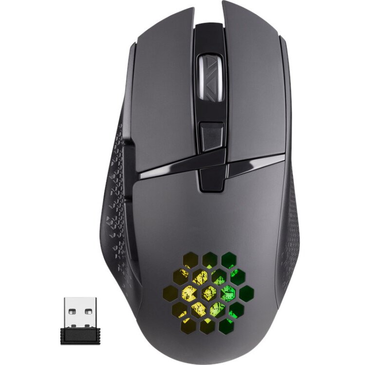 Oferte la Mouse GM-514 GLORY OPTIC RF RGB 3200dpi 7P Negru
