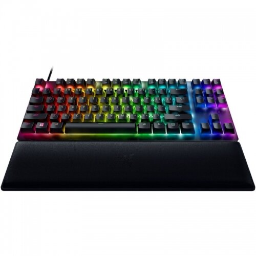 Oferte la Tastatura  Mecanica Huntsman V2 TKL Purple Switch RGB  Negru