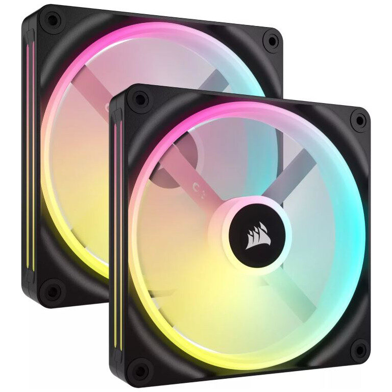 Oferte la Ventilator Carcasa x2   iCUE LINK QX140 RGB 140mm Starter Kit  Radiator  Negru