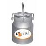 Oferte la Bidon inox cu capac inox EMT50.10S, 10 litri, cu maner si prindere cu clipsuri