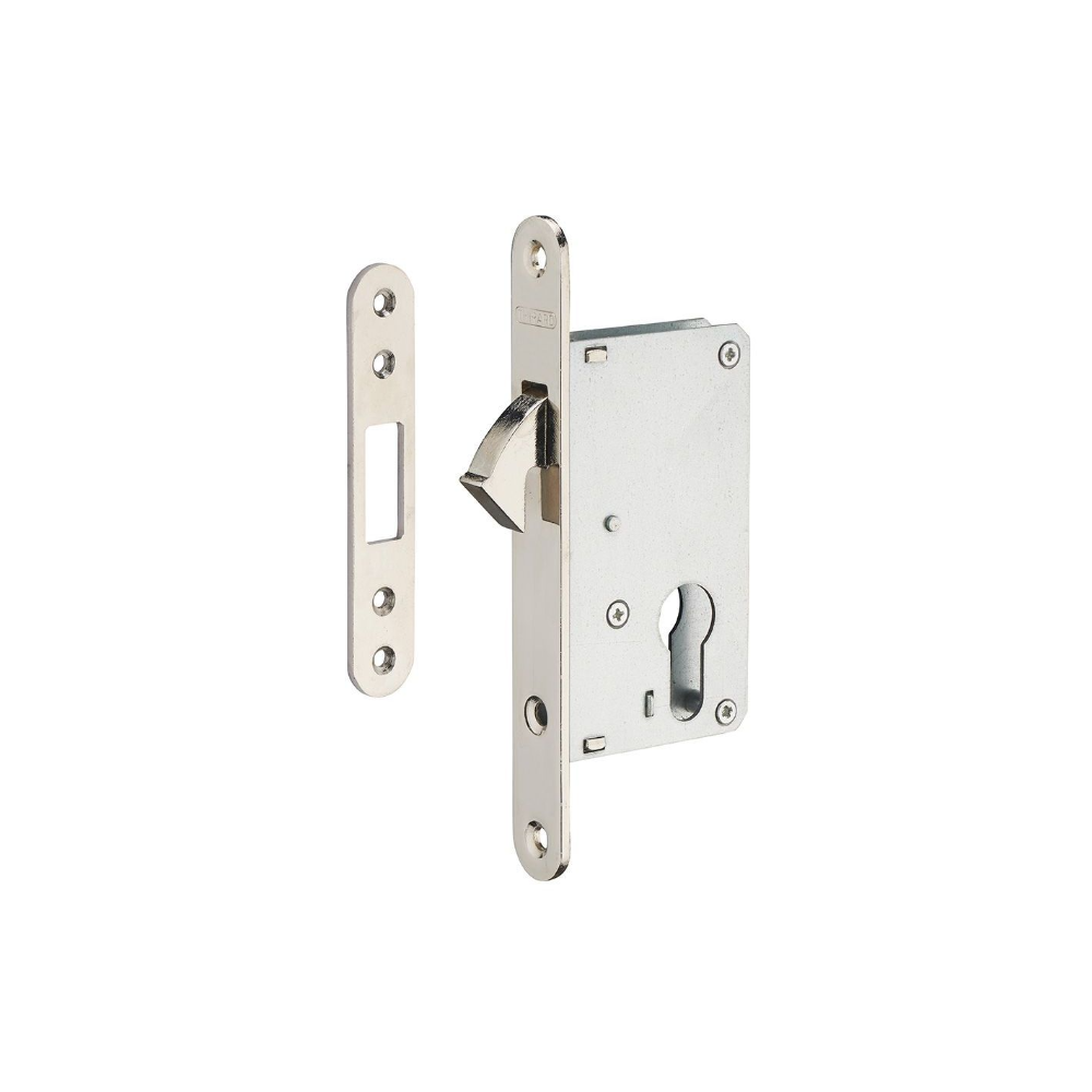 Oferte la Broasca pentru usa culisanta Thirard Balcani, otel ambutisat, bolt tip carlig, grosime usa max 50 mm