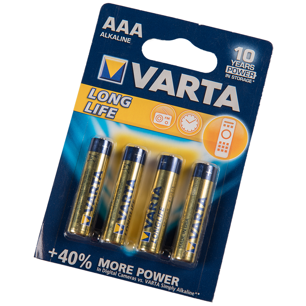 Oferte la Set baterii alcaline AAA Longlife, 1.5 V