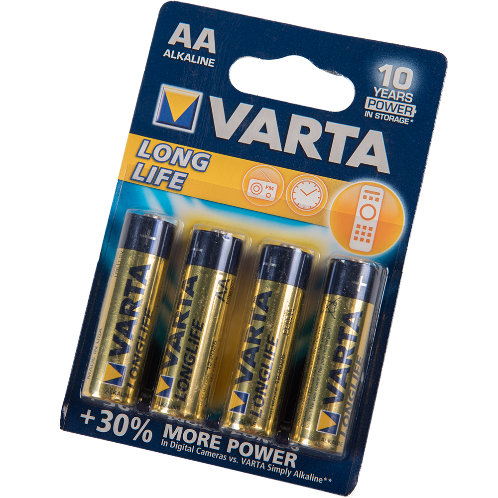 Oferte la Set baterii alcaline AA Longlife, 1.5 V