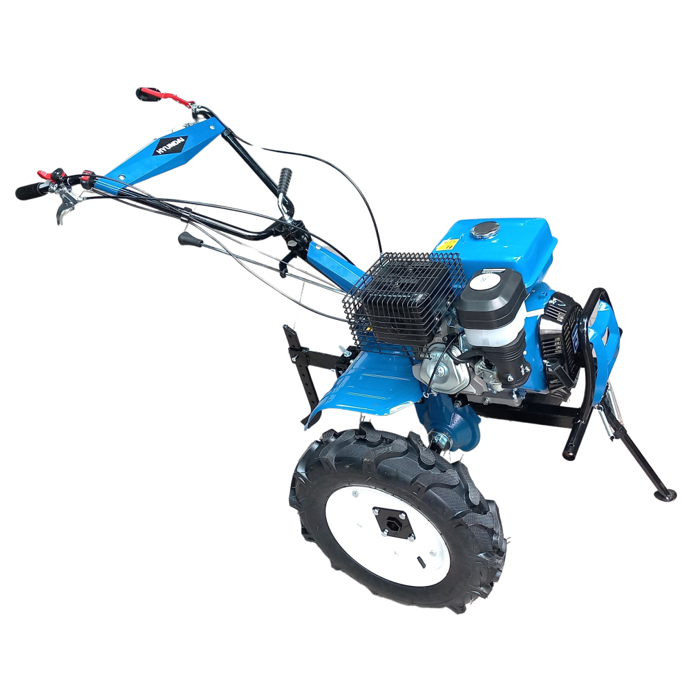 Oferte la Motocultor pe benzina Hyundai HY-MC 105, 14 CP, transmisie pe pinioane, latime de lucru 105 cm