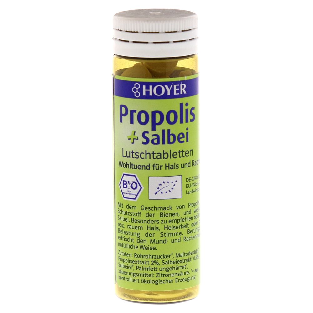 Oferte la Propolis si salvie tablete bio de supt, 60 de tablete Hoyer