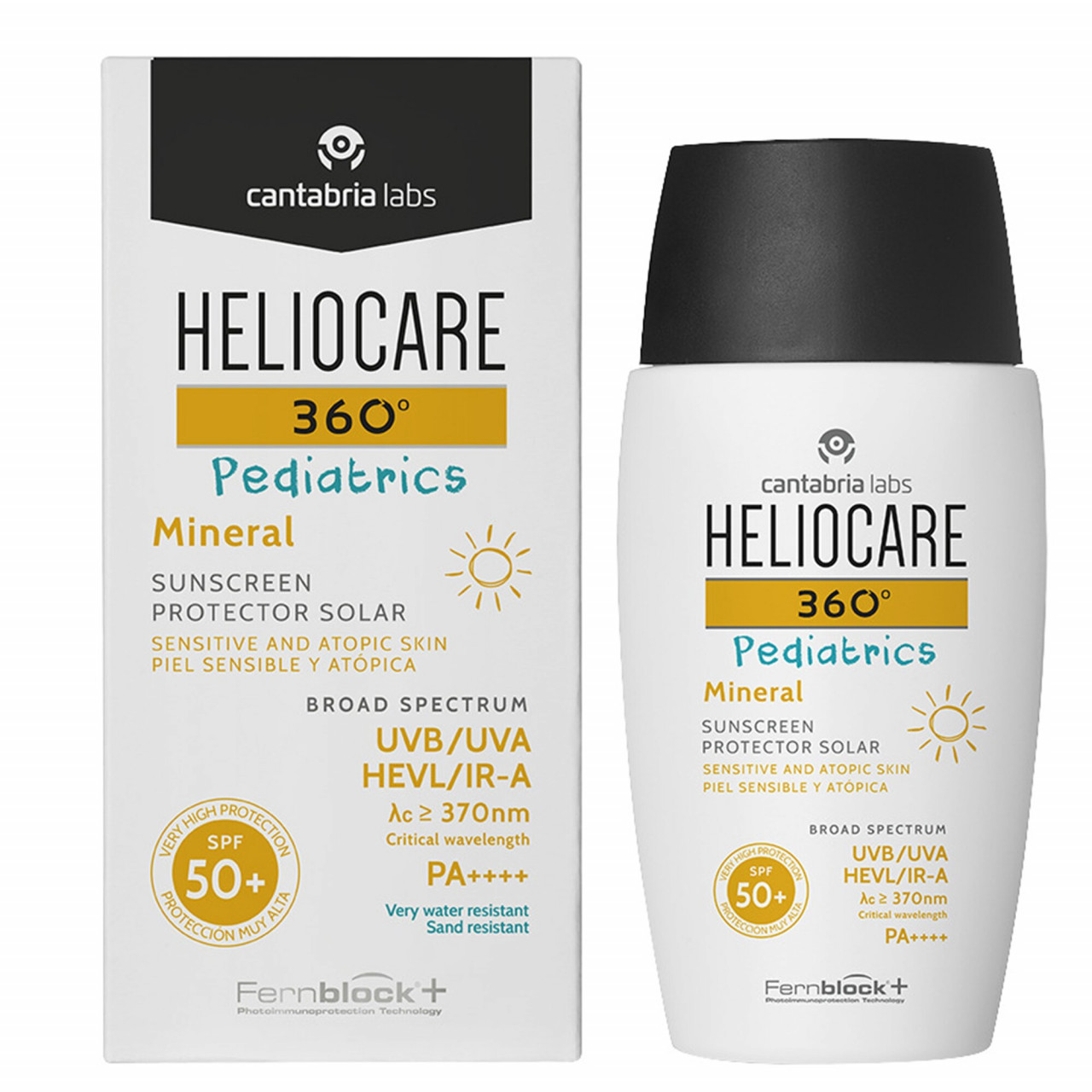 Oferte la Crema pentru protectie solara cu SPF 50+ Cantabria Labs Heliocare 360 Pediatrics, 50 ml