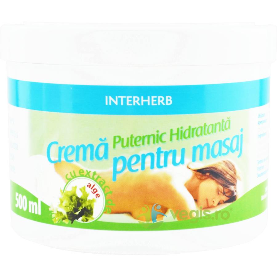 Oferte la Crema Puternic Hidratanta pentru Masaj cu Extract de Alge 500ml