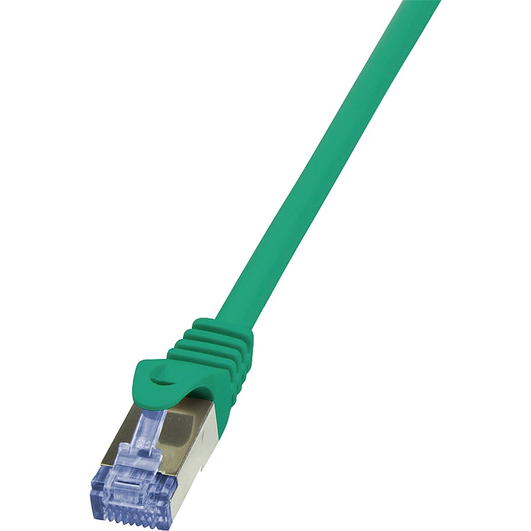 Oferte la Cablu S/FTP PrimeLine Patchcord Cat 6A 10G PIMF 0.25 m Verde