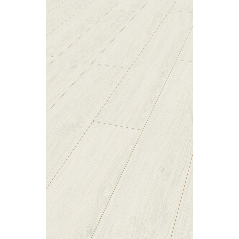Oferte la Parchet laminat 12 mm Kronotex Robusto RB 40502, nuanta deschisa, stejar Opal White, clasa de trafic 33, click, 1375 x 188 mm