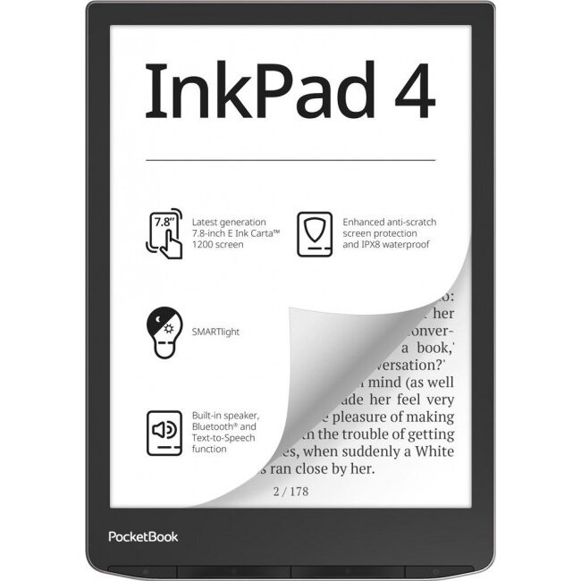 Oferte la eBook Reader 743 InkPad 4 Linux  7.8inch   Gri