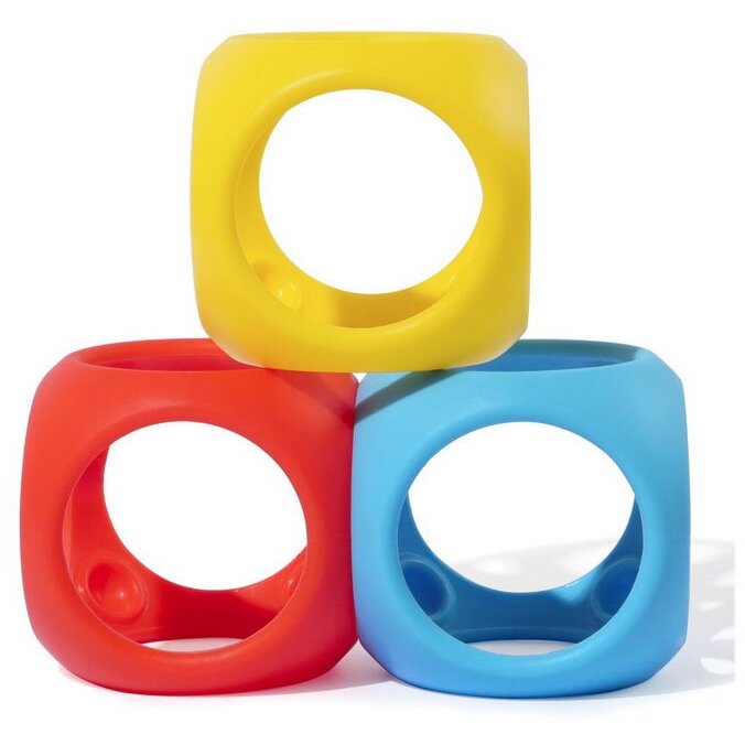 Oferte la Set 3 Jucarii Senzoriale Flexibile Oibo
