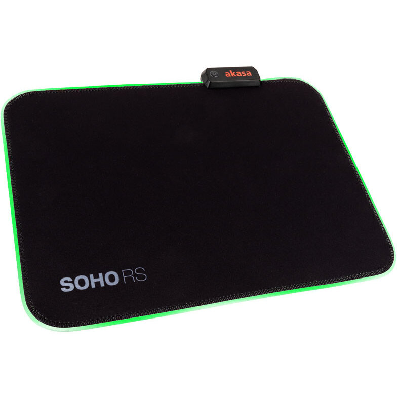 Oferte la Mousepad Soho RS RGB Negru