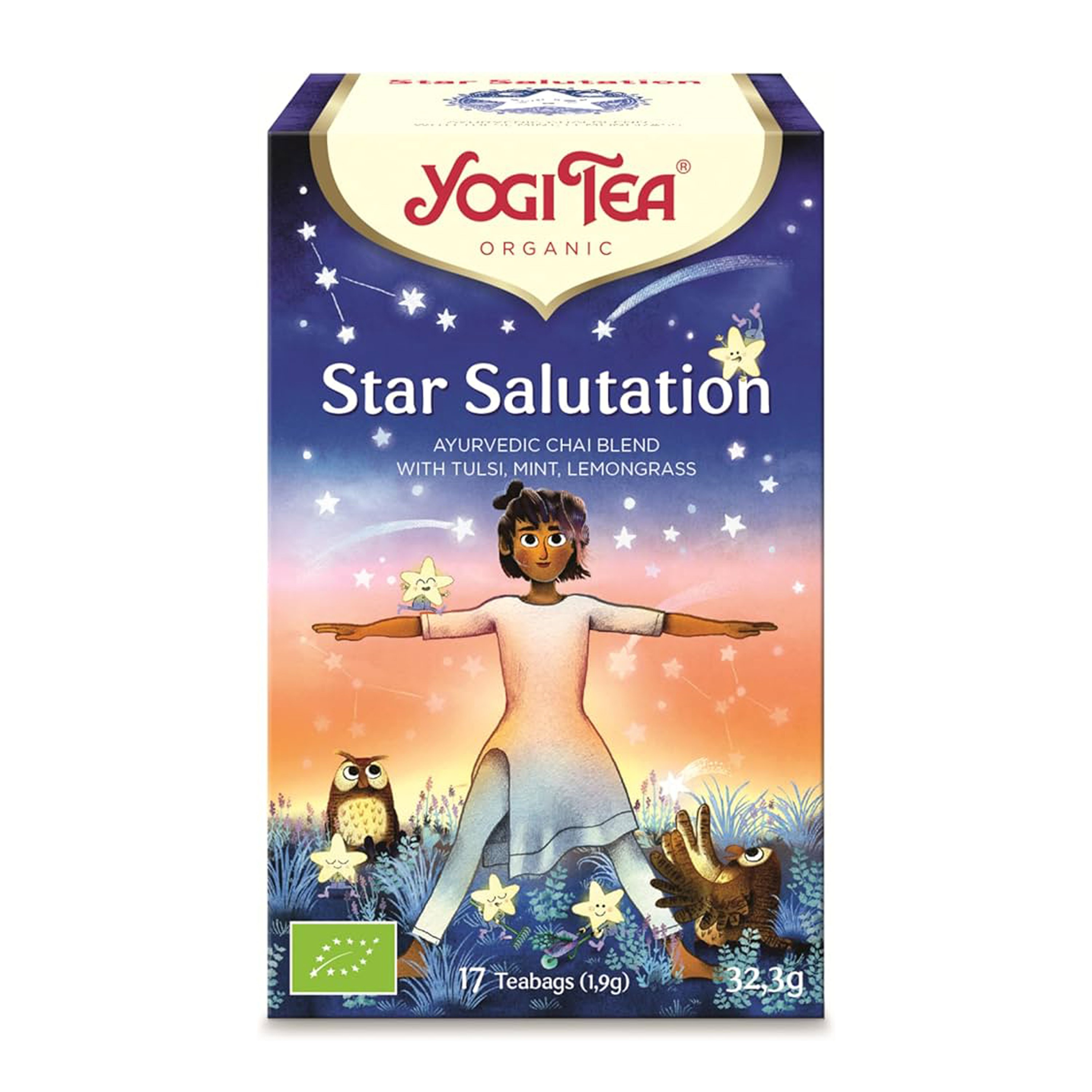 Oferte la Ceai bio Star Salutation, 17 pliculete a 1,9g, 32,3g Yogi Tea
