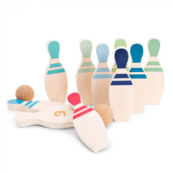 Oferte la Set Bowling din lemn