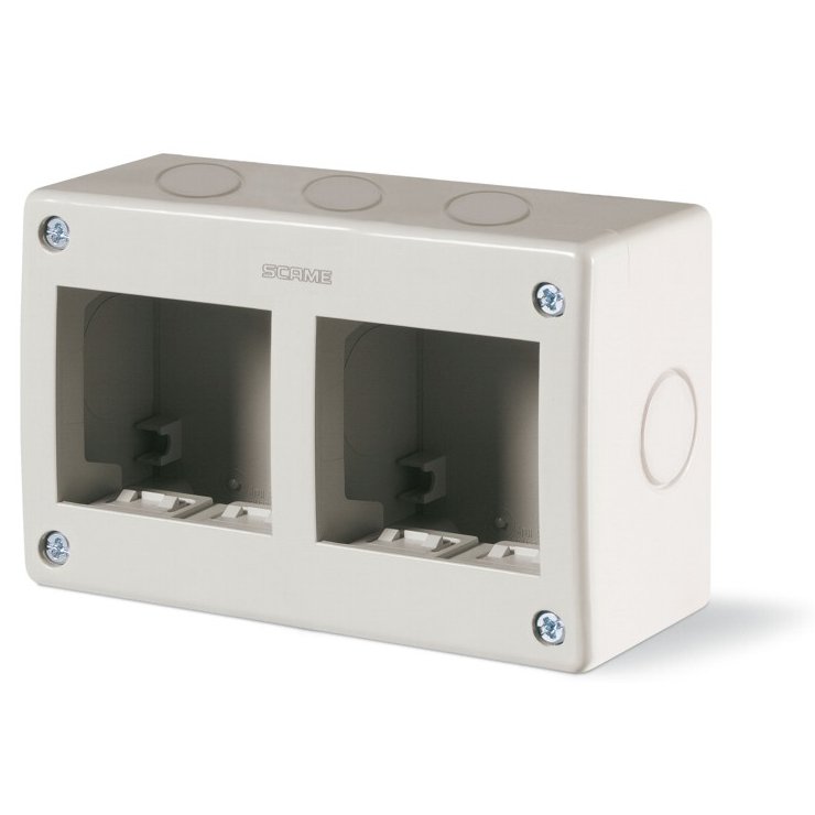 Oferte la Carcasa 4 module IP40 Scame Evolution 136.4124