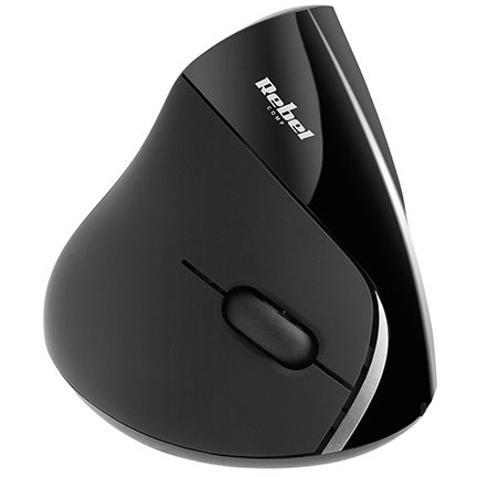 Oferte la Mouse Vertical KOM1007 Wireless 1600DPI Negru