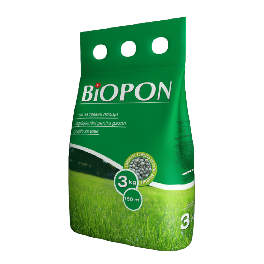 Oferte la Ingrasamant Biopon pentru gazon, 3 kg 