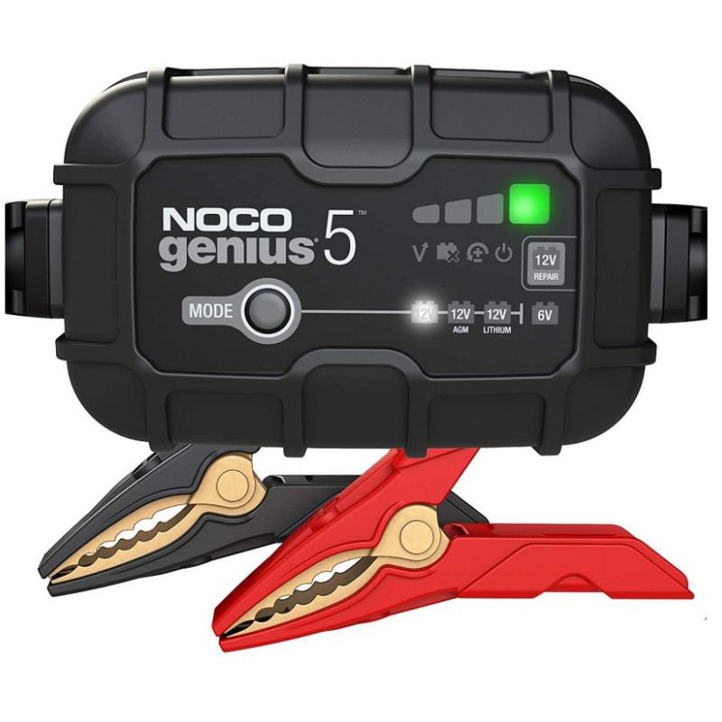 Oferte la Redresor auto smart 6V / 12V 5A pentru acumulatori si baterii auto maxim 120A NOCO GENIUS5