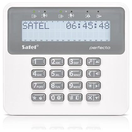 Oferte la Tastatura alarma Satel PRF-LCD-WRL, Afisaj LCD, Wireless, Compatibila PERFECTA