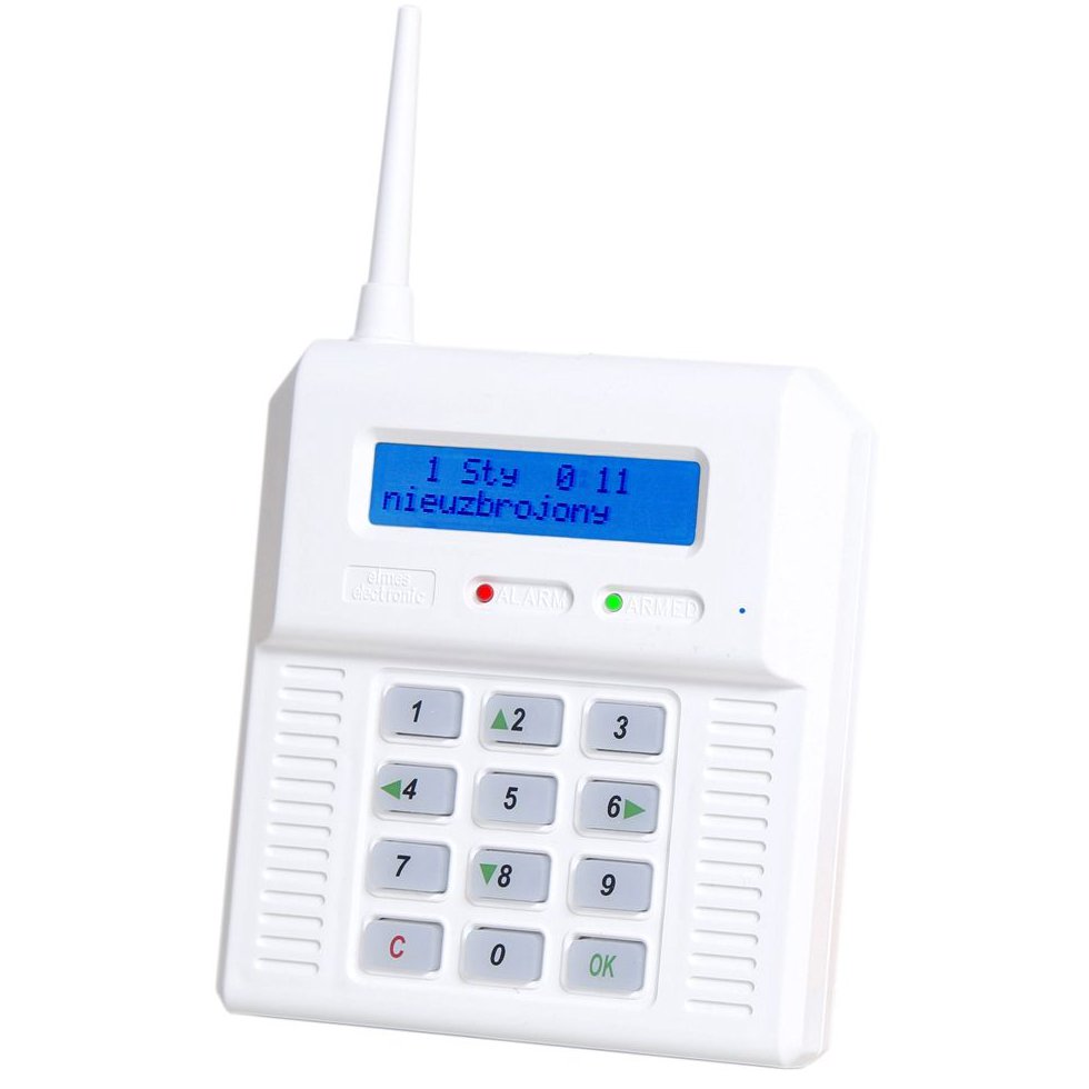 Oferte la Centrala alarma wireless cu modul GSM incorporat Elmes CB32GN 256 evenimente memorate, 32 zone wireless