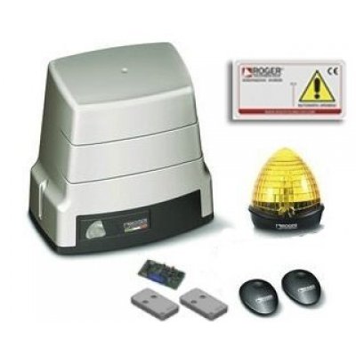 Oferte la Kit automatizare poarta culisanta Roger Brushless BH30/605 alimentare 24V, limitator mecanic, utilizare intensiva