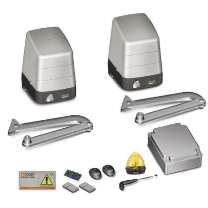 Oferte la Kit automatizare porti batante Roger Brushless BH23/284 cu brat articulat, alimentare 24v, 2.8m lungime maxima