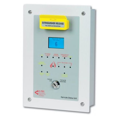 Oferte la Unitate de stare tip remote C-TEC EP210F montare ingropata, cu LCD pentru afisarea starii