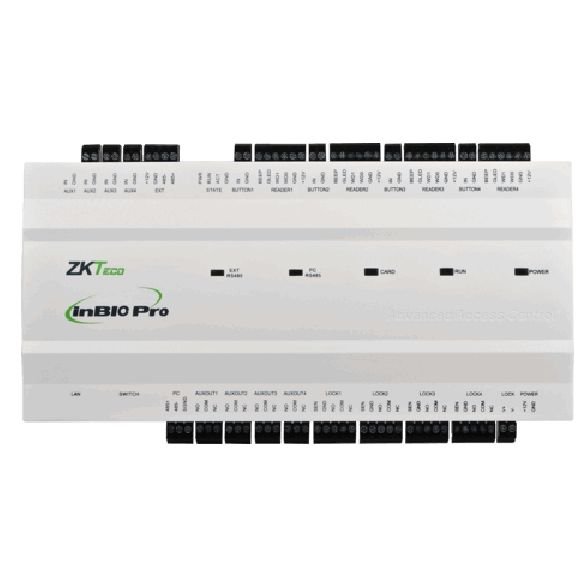 Oferte la Centrala de control acces biometrica pentru 4 usi bidirectionale ZKTeco INBIO-4-2PRO software ZKBioSecurity