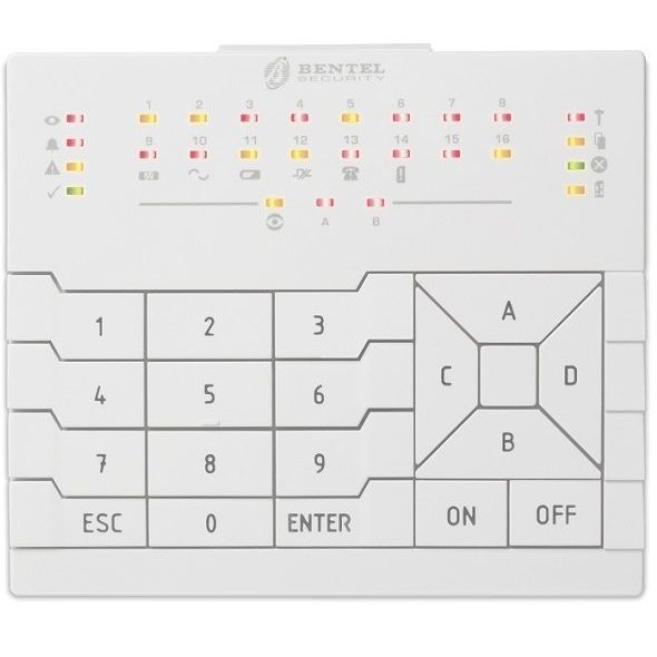 Oferte la Tastatura LED, 32 caractere alfanumerice Bentel PREMIUM LED