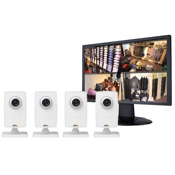Oferte la KIT format 4 camere AXIS M1014 SURVEILLANCE KIT