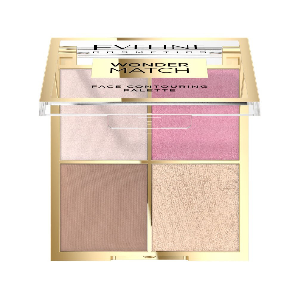 Oferte la Paleta de conturare a fetei Eveline Wonder Match, 10.8 g (Culoare produse: 01)
